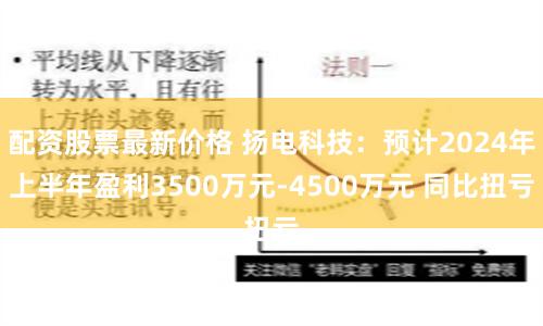 配资股票最新价格 扬电科技：预计2024年上半年盈利3500万元-4500万元 同比扭亏